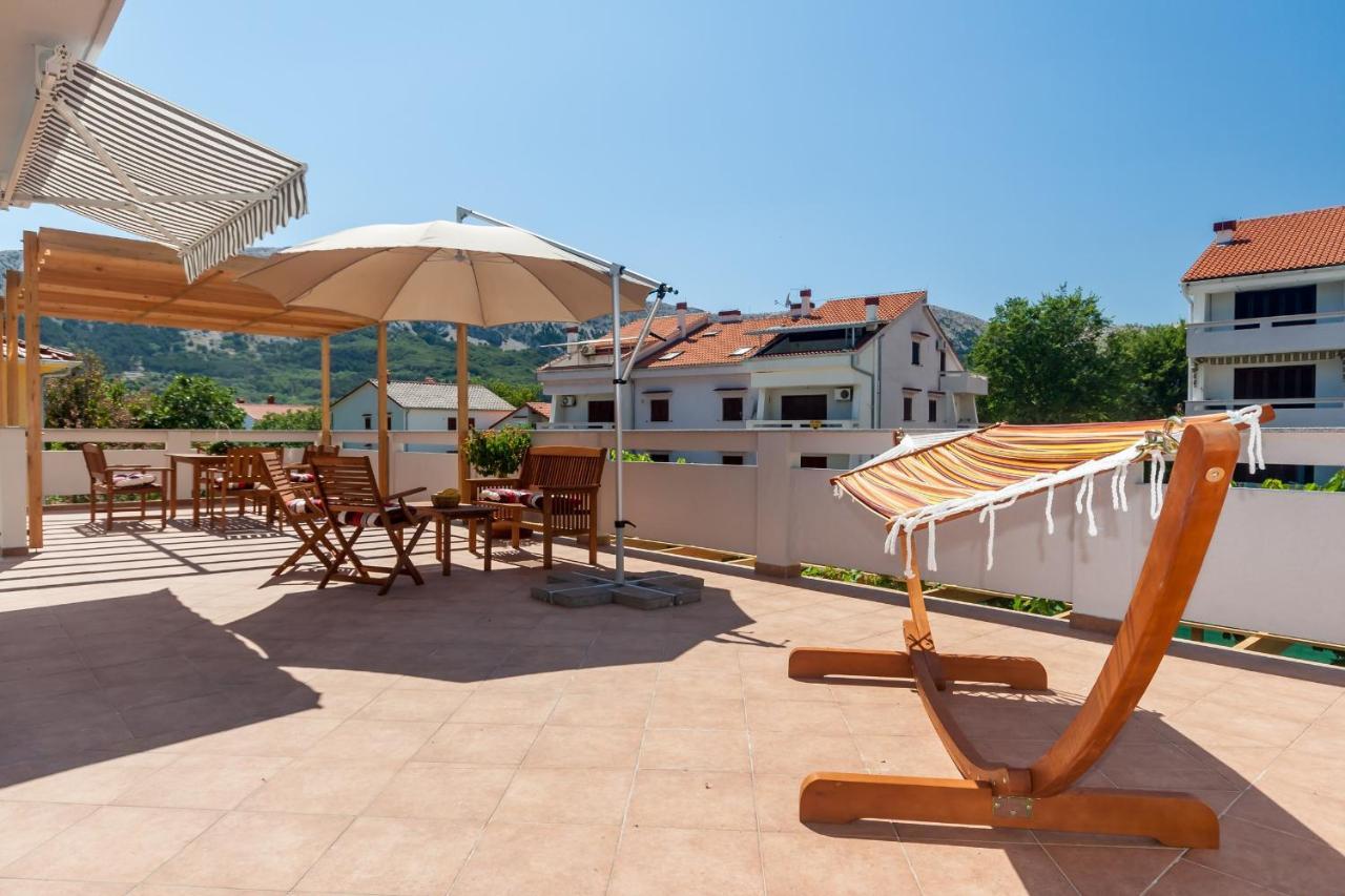 Apartments Kukuriku Baška Exterior foto